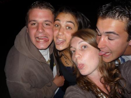 plage de nuit!